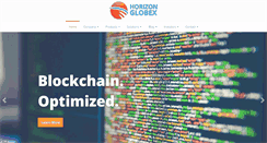 Desktop Screenshot of horizon-globex.com